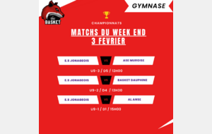 MATCHS DU 3 Février