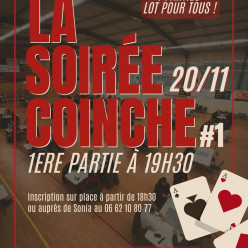 LA SOIRÉE COINCHE